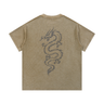 Mineral Wash Waffle Knit T-Shirt