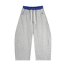 Plaid Waistband Barrel Sweatpants