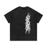 ANGEL OF DEATH Mineral Wash Waffle Knit T-Shirt