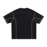 TENSHI Streetwear Contrast-Stitched Cotton T-Shirt